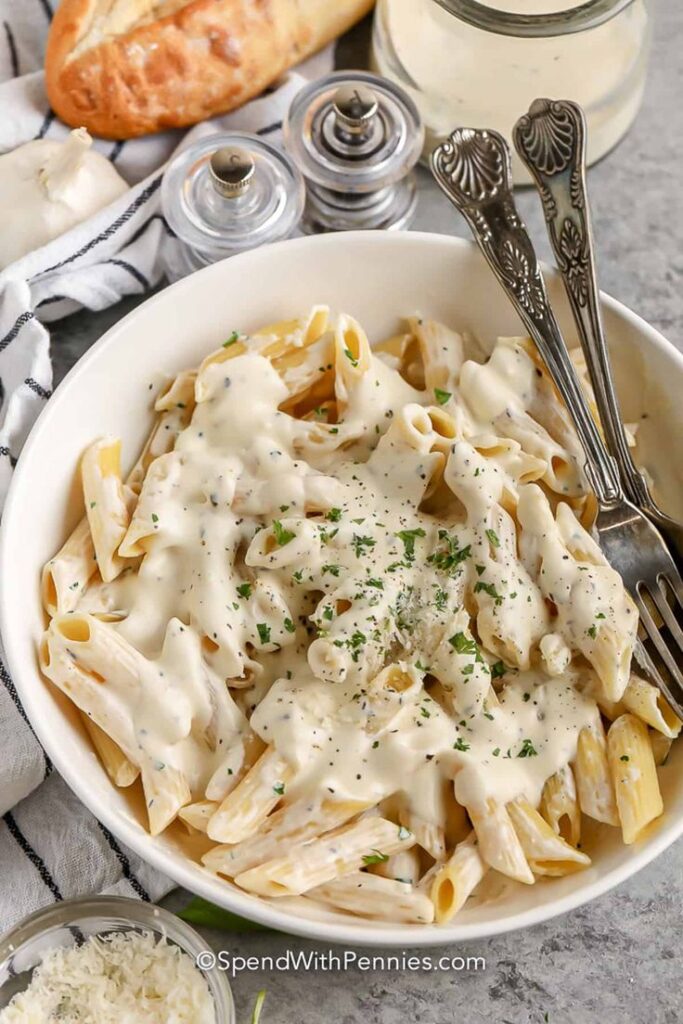 White Sauce Pasta